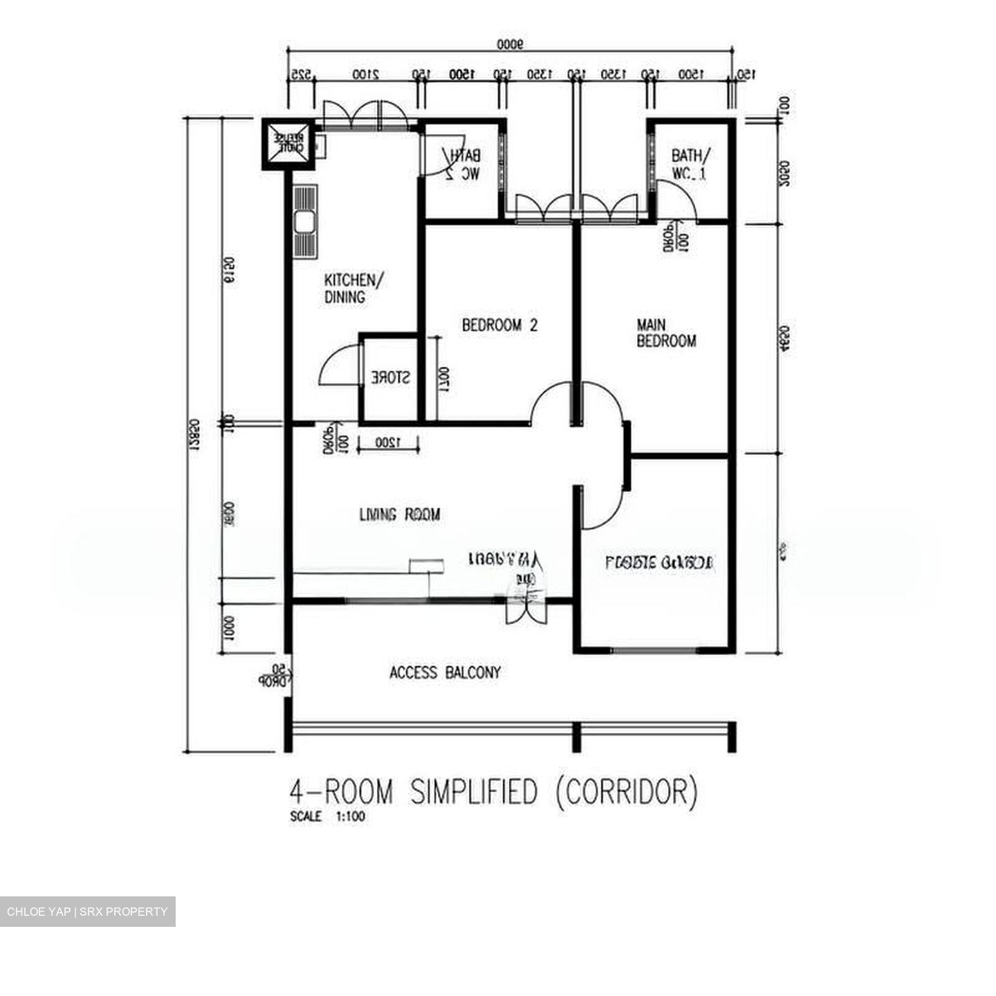 Blk 159 Bedok South Avenue 3 (Bedok), HDB 4 Rooms #597750511